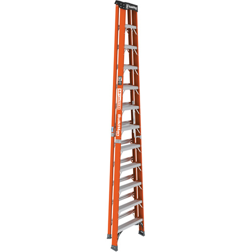 Step Ladder, 12', Fibreglass, 375 lbs. Capacity, Type 1AA Ontario Packaging
