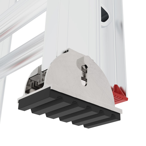 Jobsite Series Extension Ladder, 200 lbs. Cap., 24' H, Grade 3 Ontario Packaging