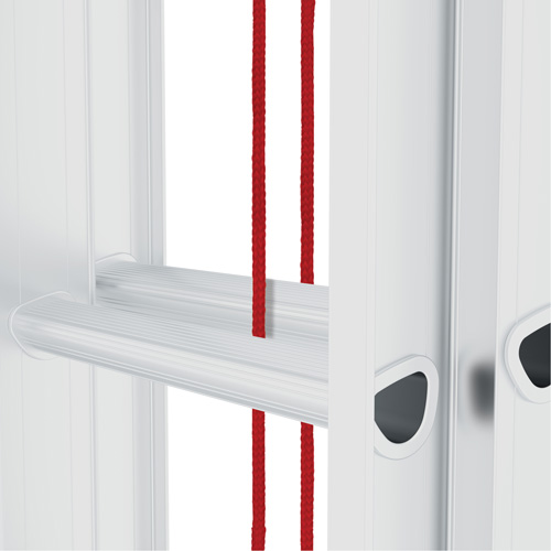 Jobsite Series Extension Ladder, 200 lbs. Cap., 24' H, Grade 3 Ontario Packaging