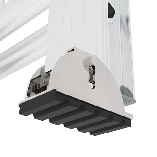 Jobsite Series Extension Ladder, 225 lbs. Cap., 32' H, Grade 2 Ontario Packaging