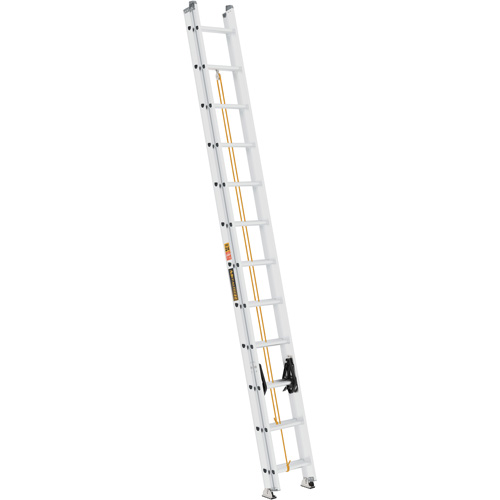 Jobsite Series Extension Ladder, 225 lbs. Cap., 24' H, Grade 2 Ontario Packaging