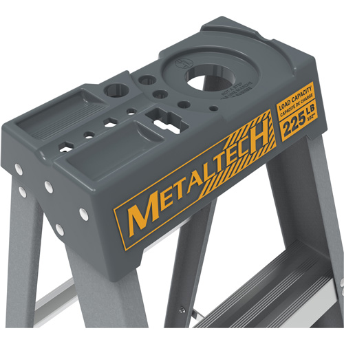 Step Ladder, 6', Fibreglass, 225 lbs. Capacity, Type 2 Ontario Packaging