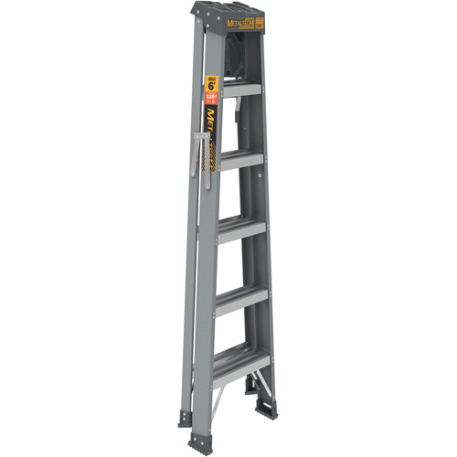 Step Ladder with Paint Tray, 6', Fibreglass, 225 lbs. Capacity, Type 2 Ontario Packaging