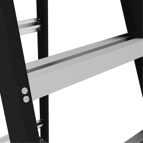 Step Ladder with Paint Tray, 10', Fibreglass, 250 lbs. Capacity, Type 1 Ontario Packaging