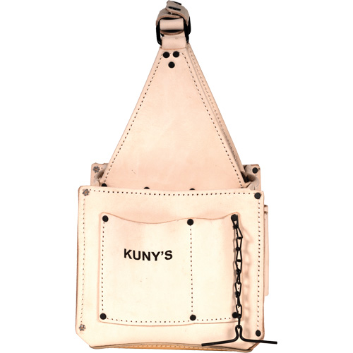 Electrical & Maintenance Tool Pouches, Leather, 17 Pockets, Beige Ontario Packaging