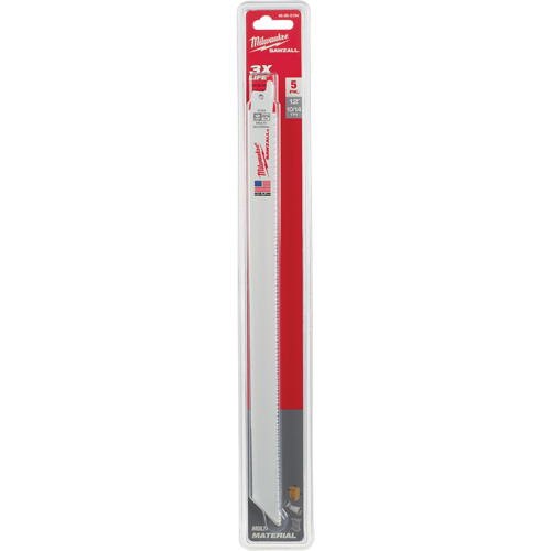 Lame de scie alternative Sawzall, Bim&eacute;tal, 10/14 Dents par pouce, 12" lo Ontario Packaging