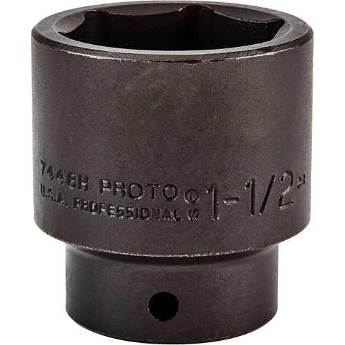 Socket, Impact, 1-1/2", 1/2" Drive, 6 Points Ontario Packaging