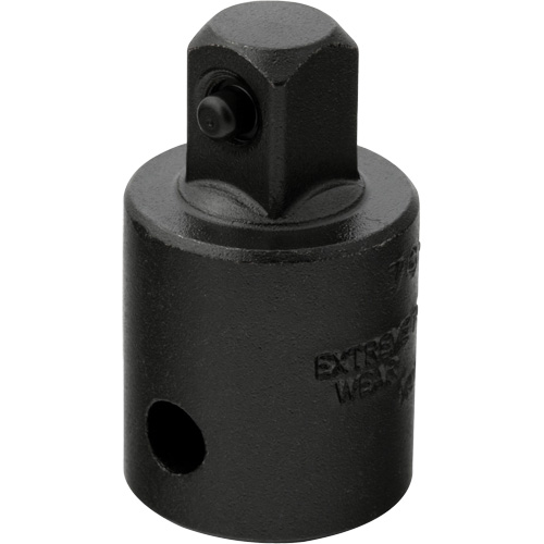 Socket Adapter, Impact, 1/2" Drive, 3/8" Socket, 1-7/16" L Ontario Packaging