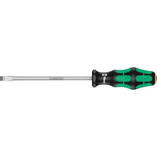 Tapered Slotted Screwdriver, 7 mm, 10-1/16" L, Plastic Handle Ontario Packaging