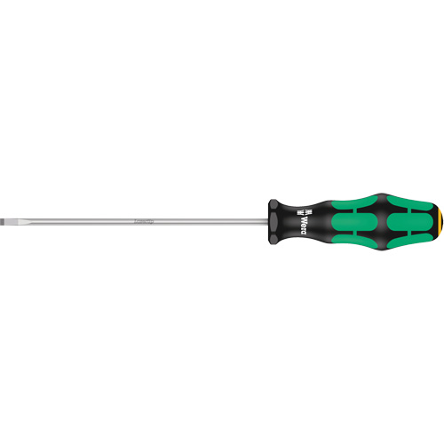 Tournevis &agrave; fente, Tige de 4 mm, Ronde, 9-3/4" lo, Prise en Plastique Ontario Packaging