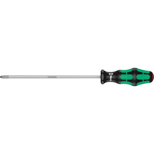 Phillips Screwdriver, #2, 12" L, Plastic Handle Ontario Packaging