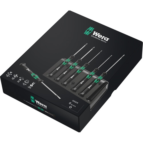 Jeu de tournevis de pr&eacute;cision, 6 mcx Ontario Packaging
