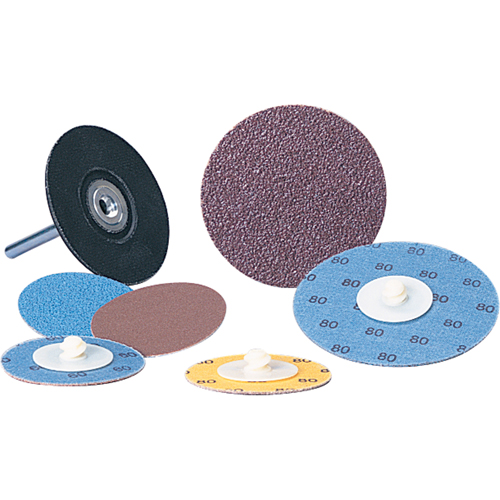 Disque &agrave; changement rapide Standard Abrasives, 2" dia., Grain 36, Oxyde d'aluminium Ontario Packaging