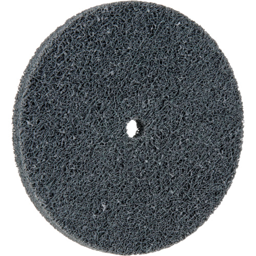 Standard Abrasives 500 Series Soft Density Unitized Wheels, 3" x 1/4", 1/4" Arbor, Fine Grit, Silicon Carbide Ontario Packaging