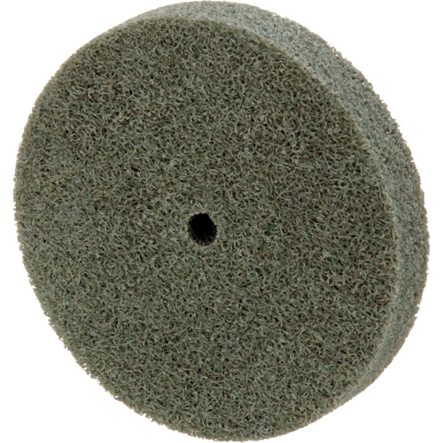 Standard Abrasives 500 Series Soft Density Unitized Wheels, 3" x 1/2", 1/4" Arbor, Medium Grit, Aluminum Oxide Ontario Packaging