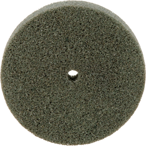 Standard Abrasives 500 Series Soft Density Unitized Wheels, 3" x 1/2", 1/4" Arbor, Medium Grit, Aluminum Oxide Ontario Packaging