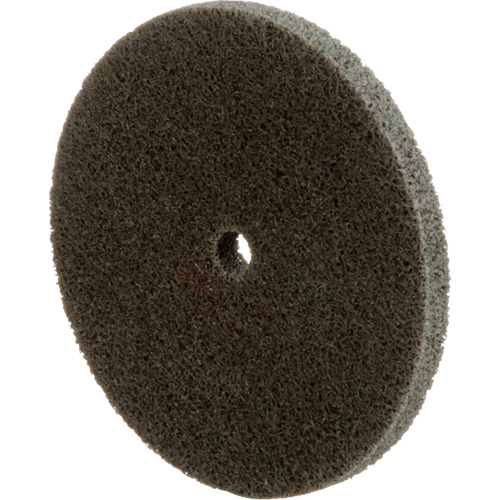 Standard Abrasives Unitized Wheel, 3" x 1/4", 1/4" Arbor, Fine Grit, Aluminum Oxide Ontario Packaging