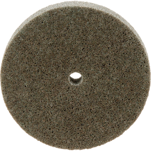 Disque unitaris&eacute; Standard Abrasives, 3" x 1/2", Arbre de 1/4", Grain de Moyen, Oxyde d'aluminium Ontario Packaging