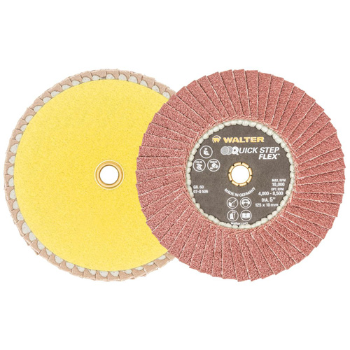 QUICK-STEP FLEX, 5" x Type 29, 60 Grit, Aluminum Oxide Ontario Packaging