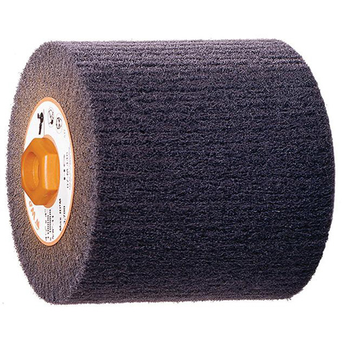 Tambour de conditionnement de surface Blendex, 4-1/2" dia. x 4" la, 5/8"-11 Arbre, Grain HG Ontario Packaging