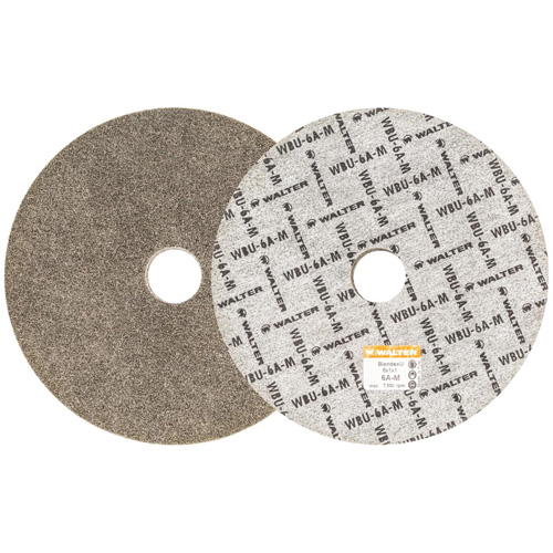 Blendex U Finishing Wheel, 6" Dia., 6AM Grit, Silicon Carbide Ontario Packaging