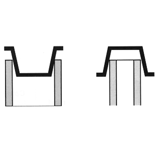 Plastic End Cap, 1/2" Dia. Ontario Packaging