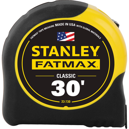 FatMax&reg; Classic Tape Measure, 1-1/4" x 30', Imperial Graduations Ontario Packaging