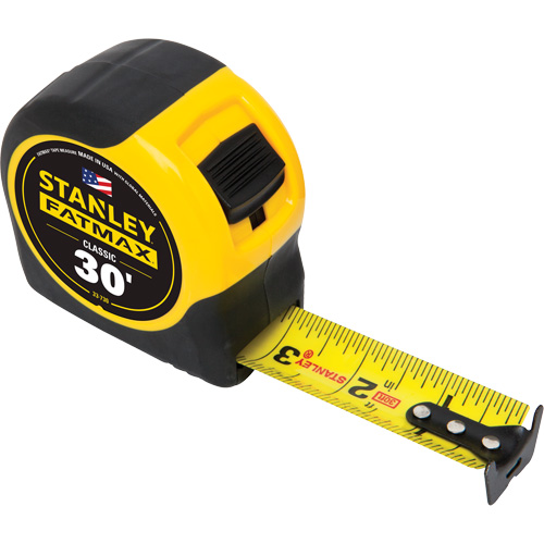 FatMax&reg; Classic Tape Measure, 1-1/4" x 30', Imperial Graduations Ontario Packaging