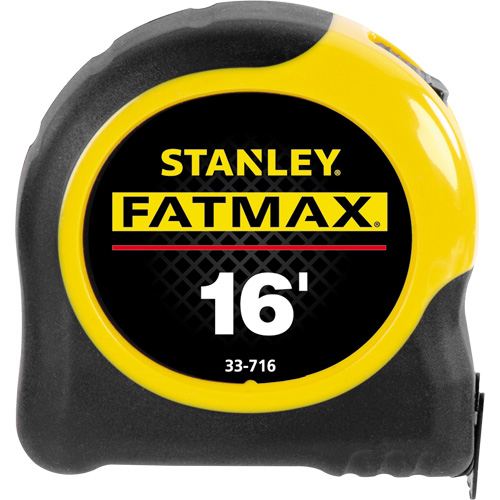 FatMax&reg; Measuring Tape, 1-1/4" x 16', 16ths of an Inch Graduations Ontario Packaging