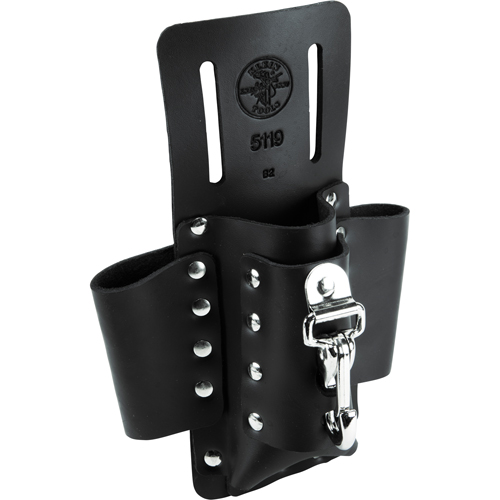 Tool Pouches, Multiple Tool Holder, Leather, 4 Pockets Ontario Packaging