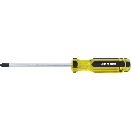 Phillips Jumbo Handle Screwdriver, #3, 6" L, Plastic/Steel/Aluminium/Wood/Cushion Grip/Magnetic/ESD-Safe Handle Ontario Packaging