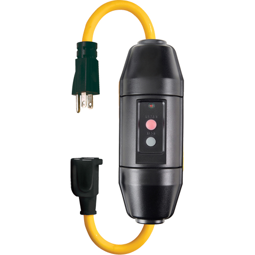 In-Line GFCI Cord Sets, 120 V, 20 A, 1-1/5' Cord Ontario Packaging