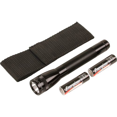 Mini&reg; Flashlights, Incandescent, 14 Lumens, AA Batteries Ontario Packaging