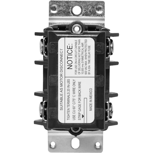 Single Phase Double Pole Disconnect Switch Ontario Packaging