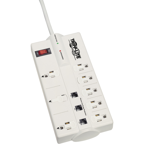 Protect-It Surge Suppressors, 8 Outlets, 2160, 1800 W, 8' Cord Ontario Packaging