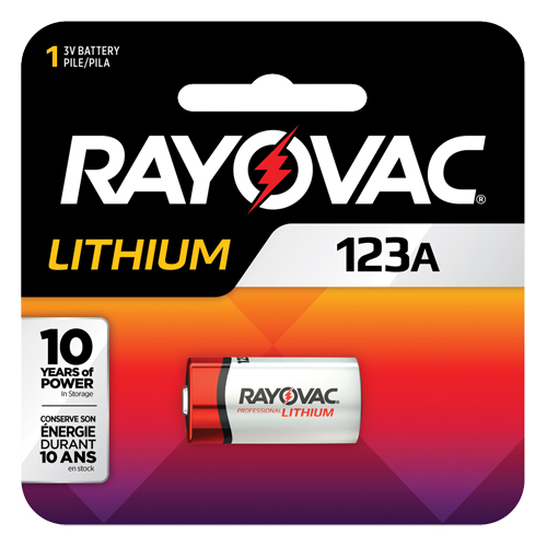 Batterie au lithium, 123, 3 V Ontario Packaging
