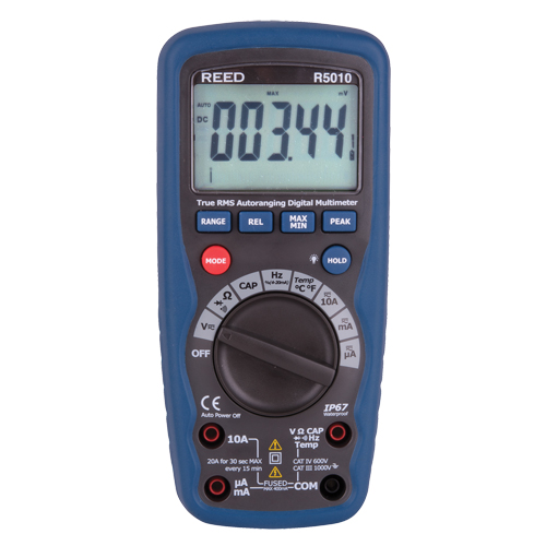 Digital Multimeters with ISO Certificate, AC/DC Voltage, AC/DC Current Ontario Packaging