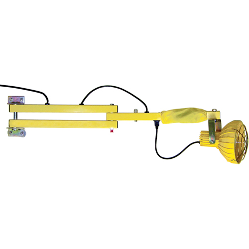 Dock Loading Lights with Flexible Arm, Incandescent Light, 60" Arm Ontario Packaging