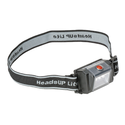 HeadsUp Lite 2610 Headlamp, LED, 30 Lumens, 19 Hrs. Run Time, AAA Batteries Ontario Packaging