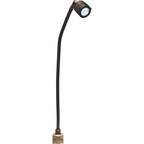 Lampe &agrave; col-de-cygne &agrave; flux &eacute;lev&eacute; de la s&eacute;rie LS, 5 W, DEL, Col 20", Noir Ontario Packaging