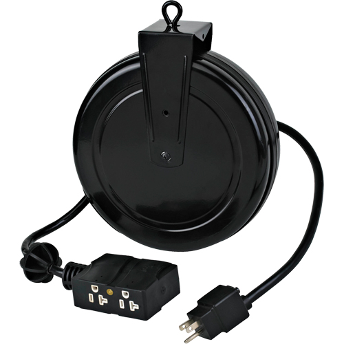 Cord Reel - Industrial, 20', SJTOW, 12/3/3-Dec Gauge, 15 A Ontario Packaging