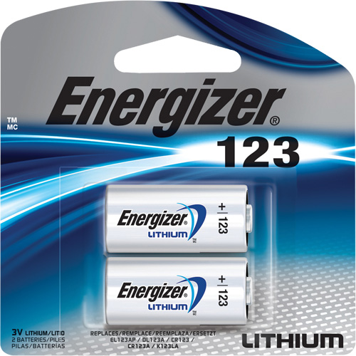 Lithium Batteries, 123, 3 V Ontario Packaging