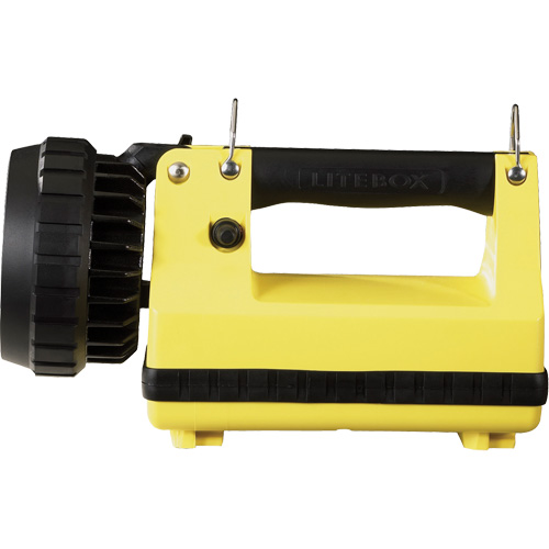 E-Flood&reg; LiteBox&reg; Lantern with Vehicle Mount System, LED, 615 Lumens, 8 Hrs. Run Time, Rechargeable Batteries, Included Ontario Packaging