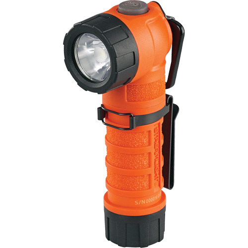 Lampe de poche &agrave; angle droit PolyTac 90 X, DEL, Piles CR123A, Polym&egrave;re Ontario Packaging