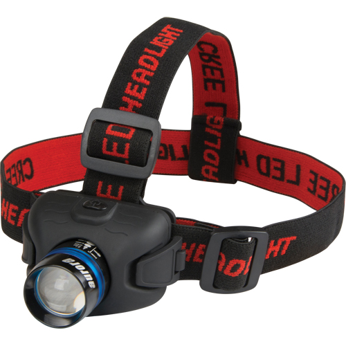 Lampe frontale Cree, DEL, 120 lumens, 6 hres de fonctionnement, piles AAA Ontario Packaging