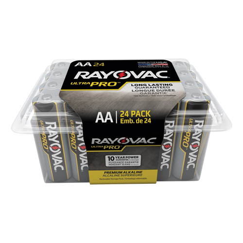 Ultra PRO Industrial Batteries, AA, 1.5 V Ontario Packaging