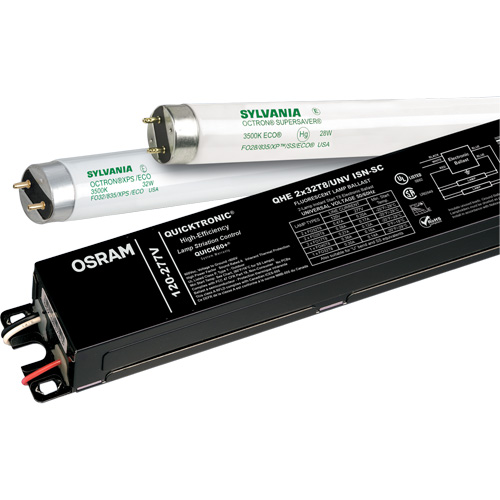 Ballast &eacute;lectronique T8 Ontario Packaging