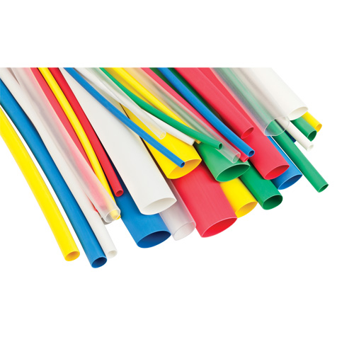 Heat Shrink Tubing, Thin Wall, 1/2', 0.25" (6.35mm) - 0.25" (6.35mm) Ontario Packaging