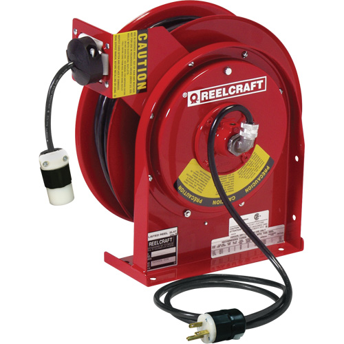Power Cord Reel, 45', SJEOOW, 12 Gauge, 20 A Ontario Packaging