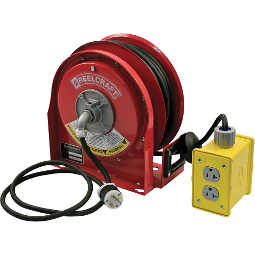 3000 Compact Premium Duty Cord Reel, 30', SJTO, 12 Gauge, 20 A Ontario Packaging